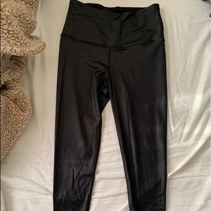Victoria secret sport shimmer workout leggings